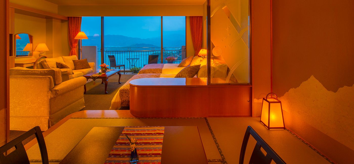 白蝶館 華真珠フロア 和洋室イメージ