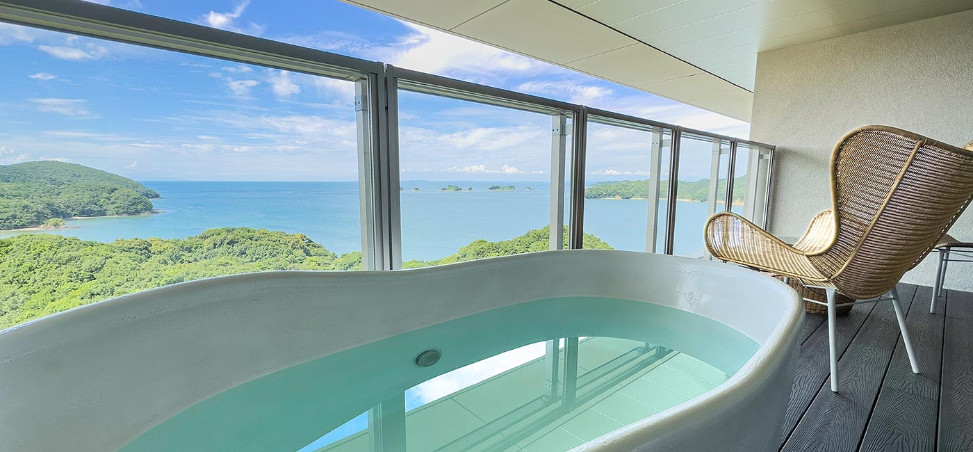 天空の露天風呂付ルーム