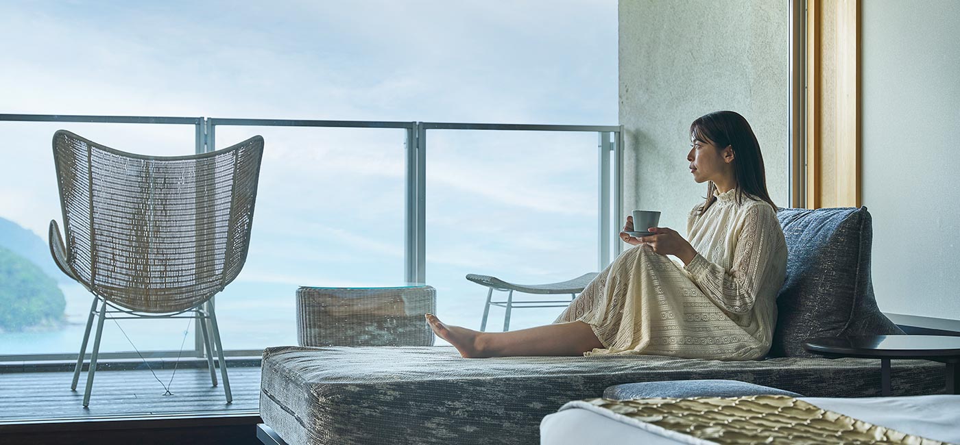 天空の露天風呂付ルーム