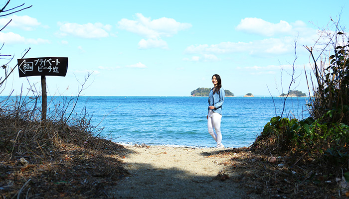 プライベートビーチ